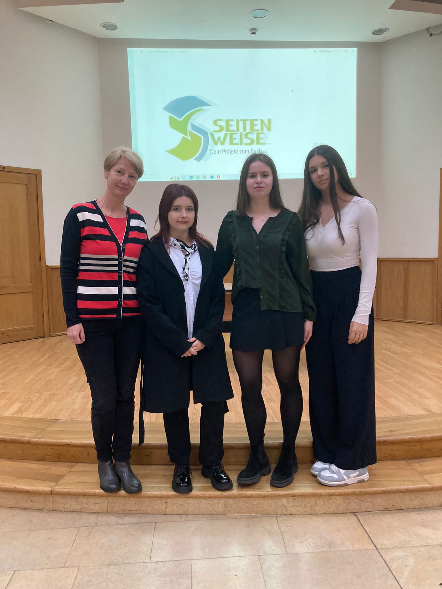 Faza Națională a concursului  de lectură,în limba germană