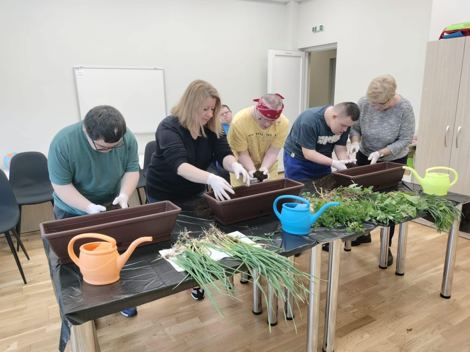 Terapie prin grădinărit pentru adulții cu dizabilități