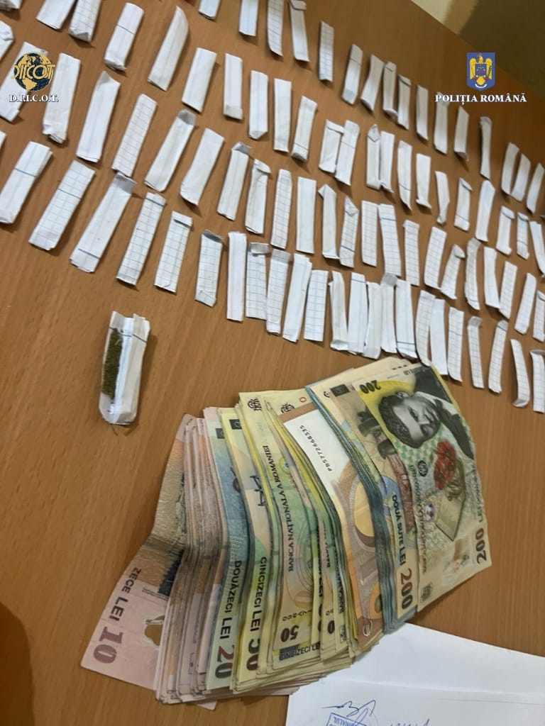 FOTO. PERCHEZIȚII Două rețele de trafic de droguri, destructurate la Satu Mare