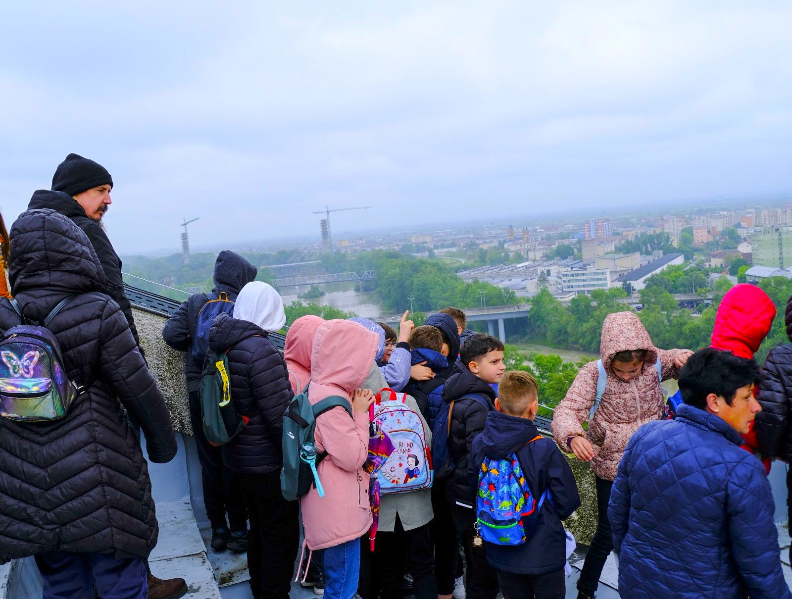 Elevii sătmăreni, la înălțime... la propriu