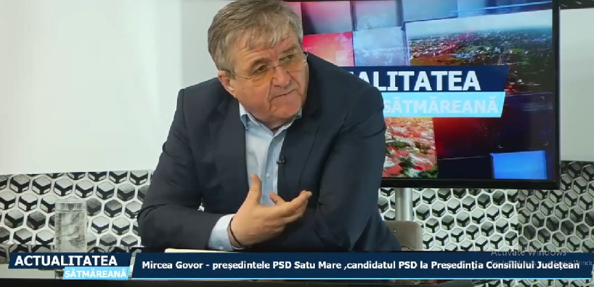 Mircea Govor explică de ce nu s-a făcut o alianță extinsă la Satu Mare: ”Sunt mincinoși!”