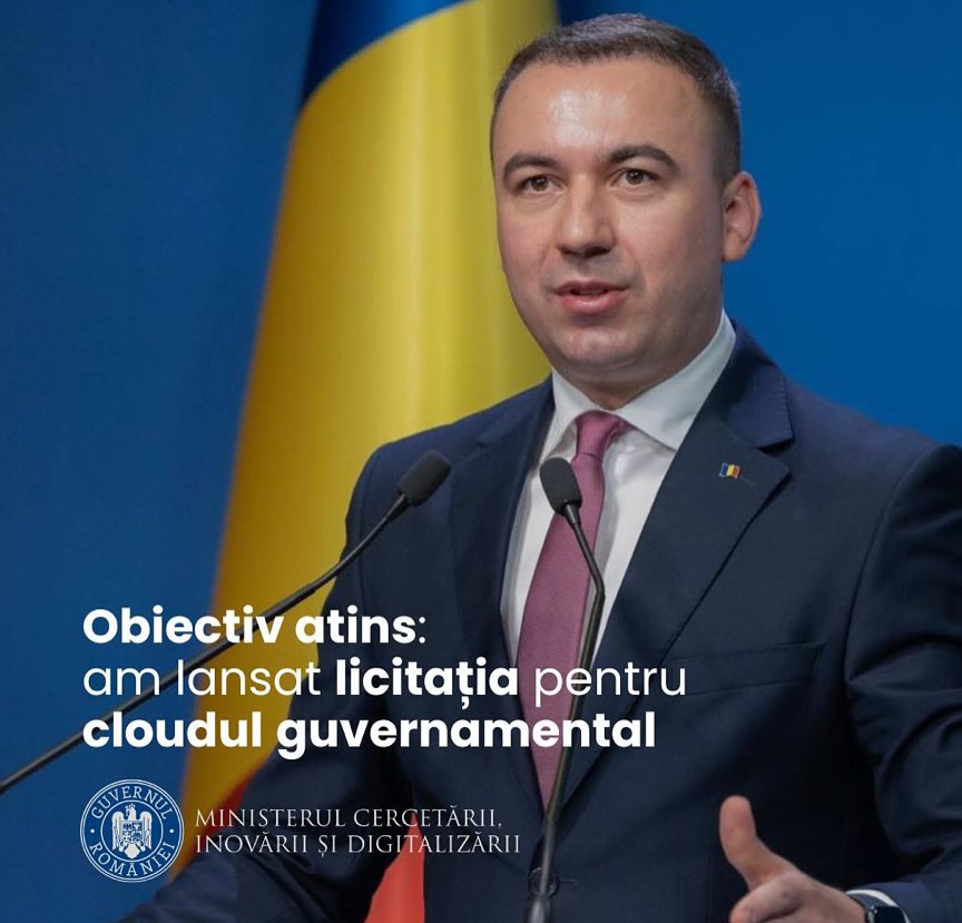 S-a lansat o licitație pentru Cloudul Guvernamental