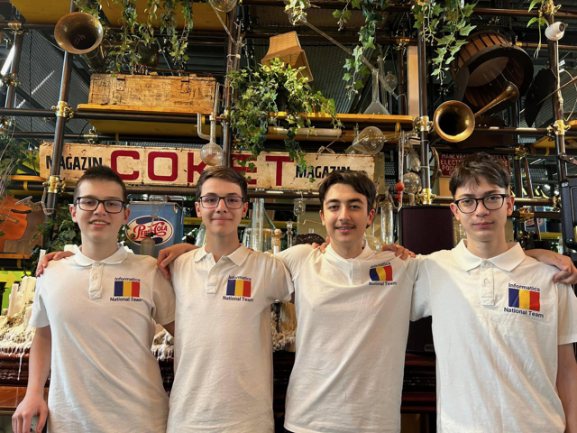 Medalie de aur pentru Luca Muresan!