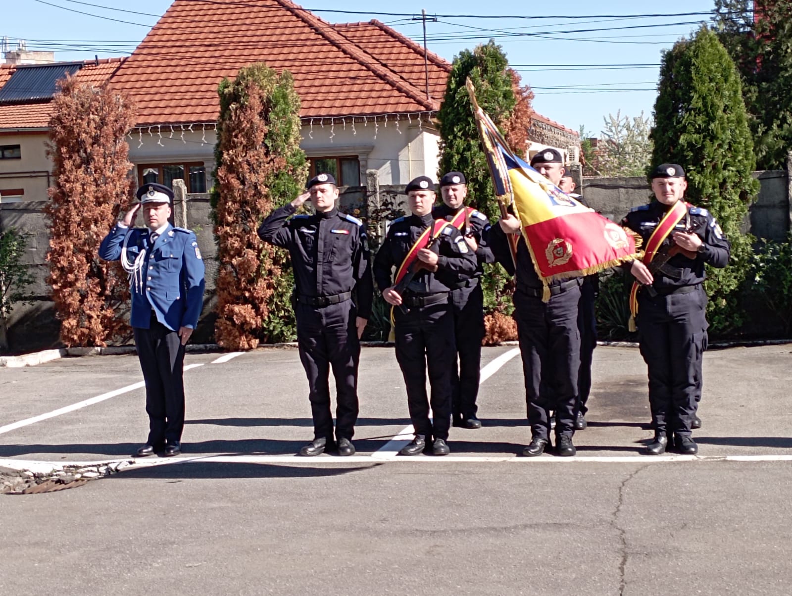 FOTOGALERIE. CEREMONIE Jandarmii sătmăreni, sărbătoriți solemn de ziua lor