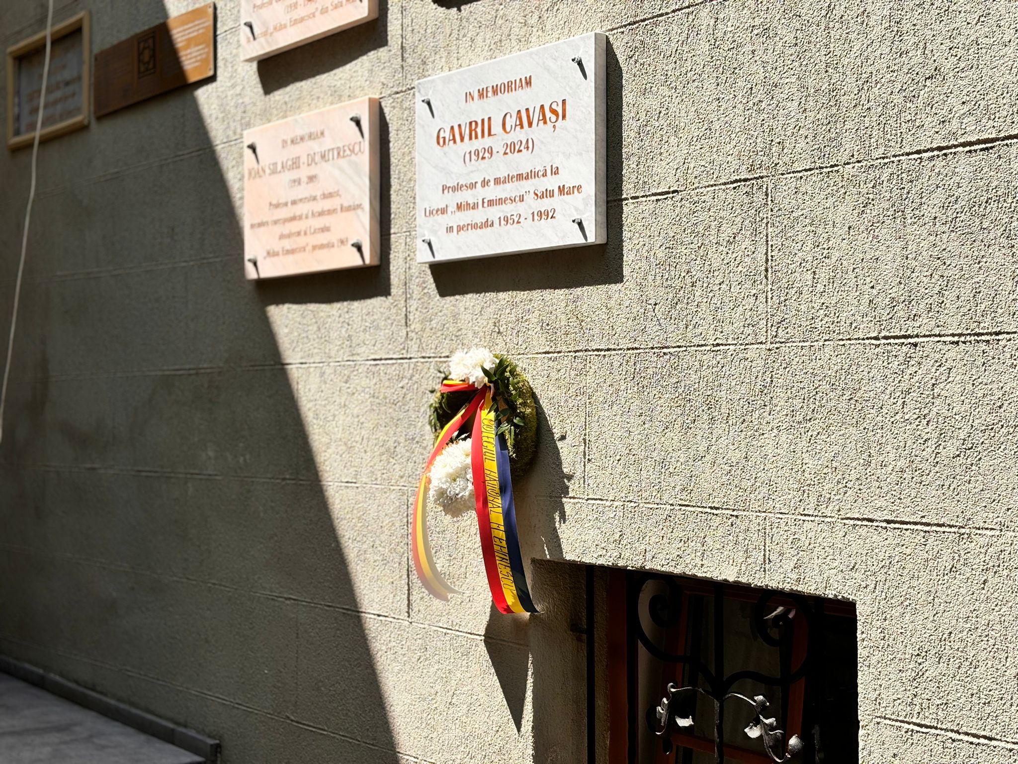 Omagiu adus profesorului Gavril Cavași