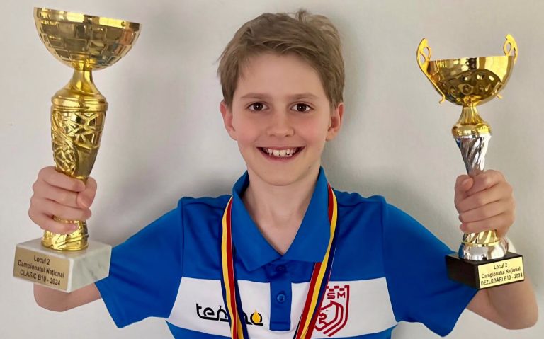 Kovacs Balazs dublu medaliat  cu argint la Naționale de șah!