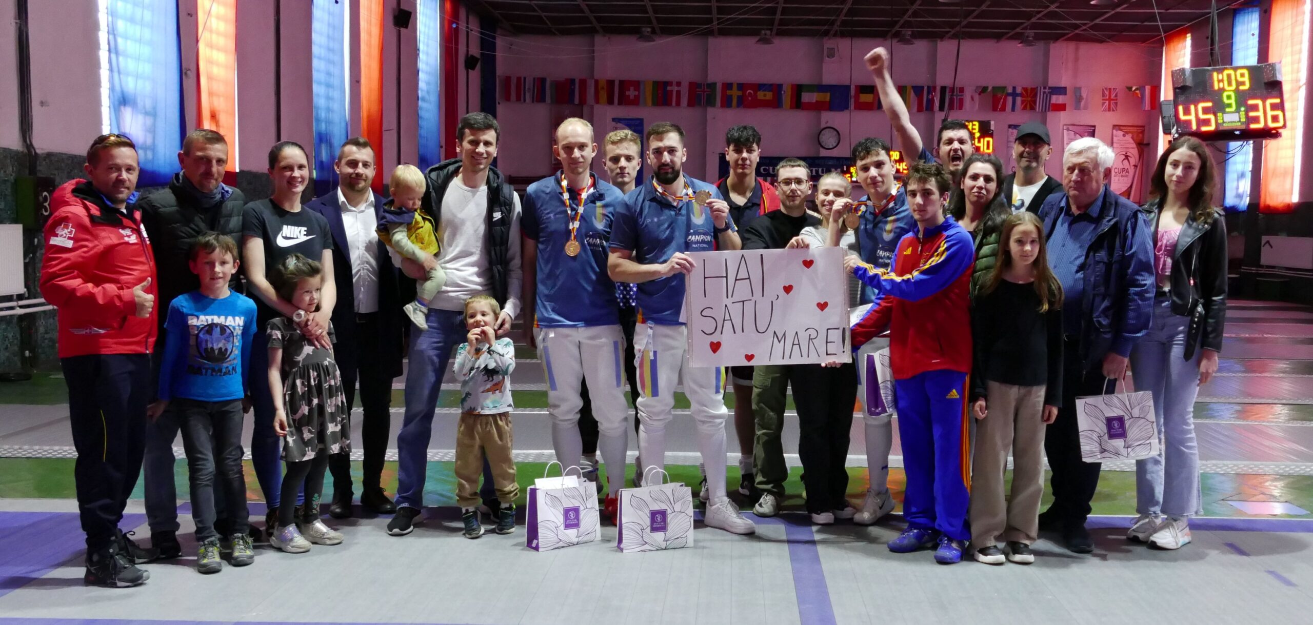 Campionatele Naționale de spadă, de joi, la Satu Mare