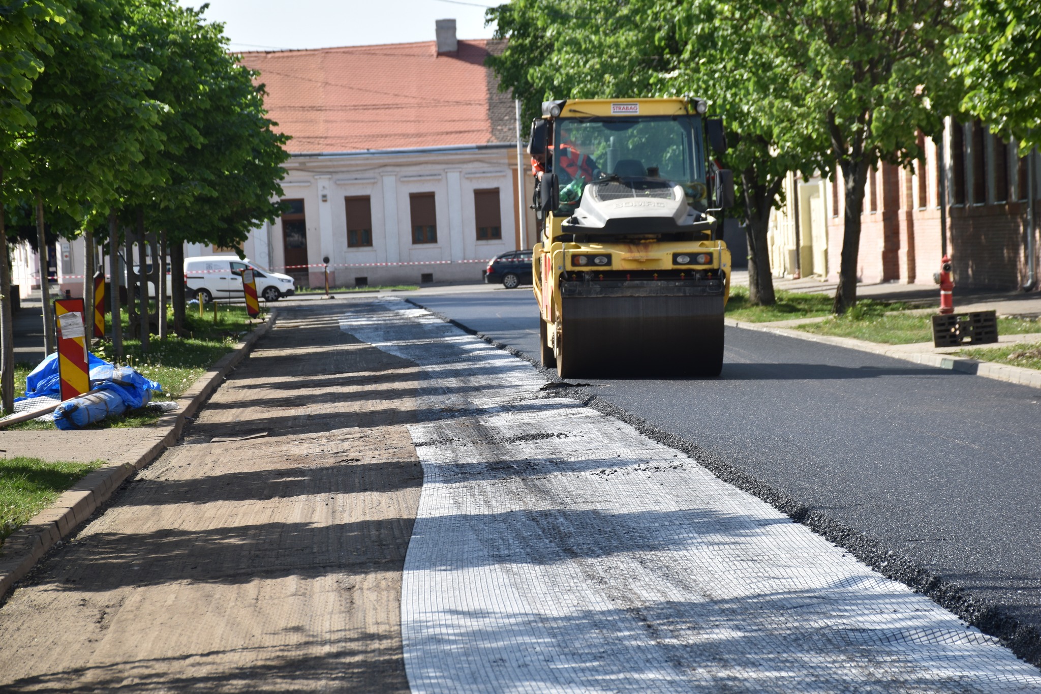 Reabilitarea străzilor continuă