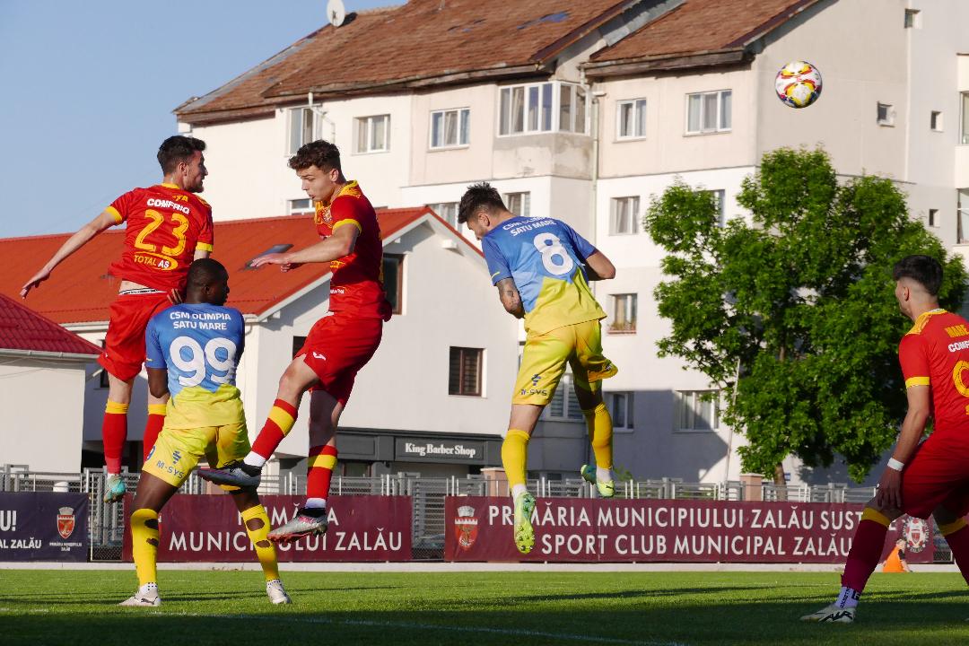 Liga a 3-a : SCM Zalău- CSM Olimpia Satu Mare 1-1 (0-1). A patra remiză, din acest sezon, cu liderul!