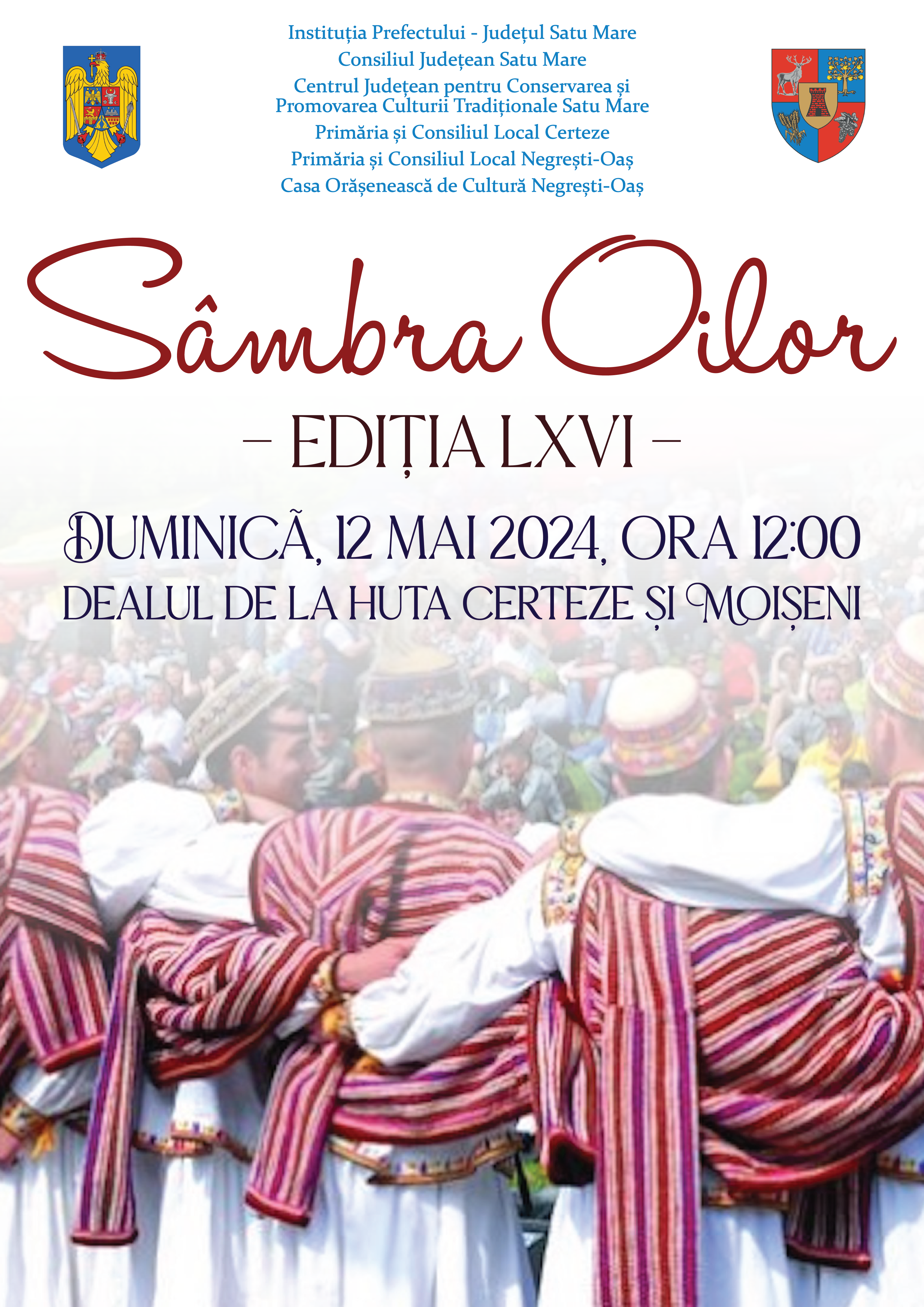 Festivalul Folcloric „Sâmbra Oilor” la cea de-a LXVI – a ediție