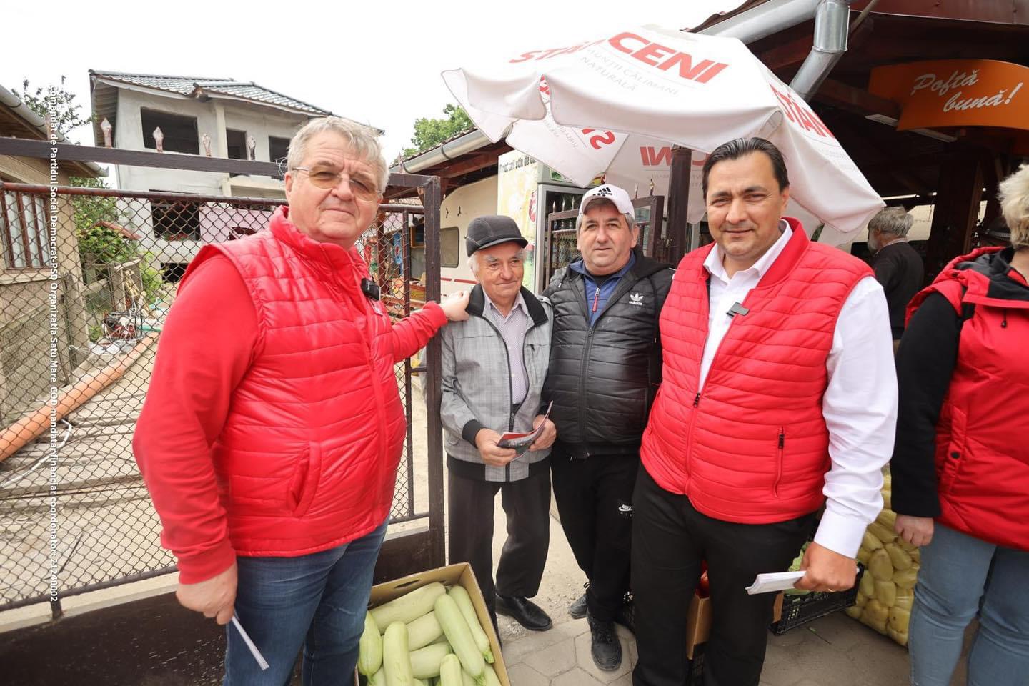 Vizită în Tășnad. Angajamentul PSD pentru un oraș prosper