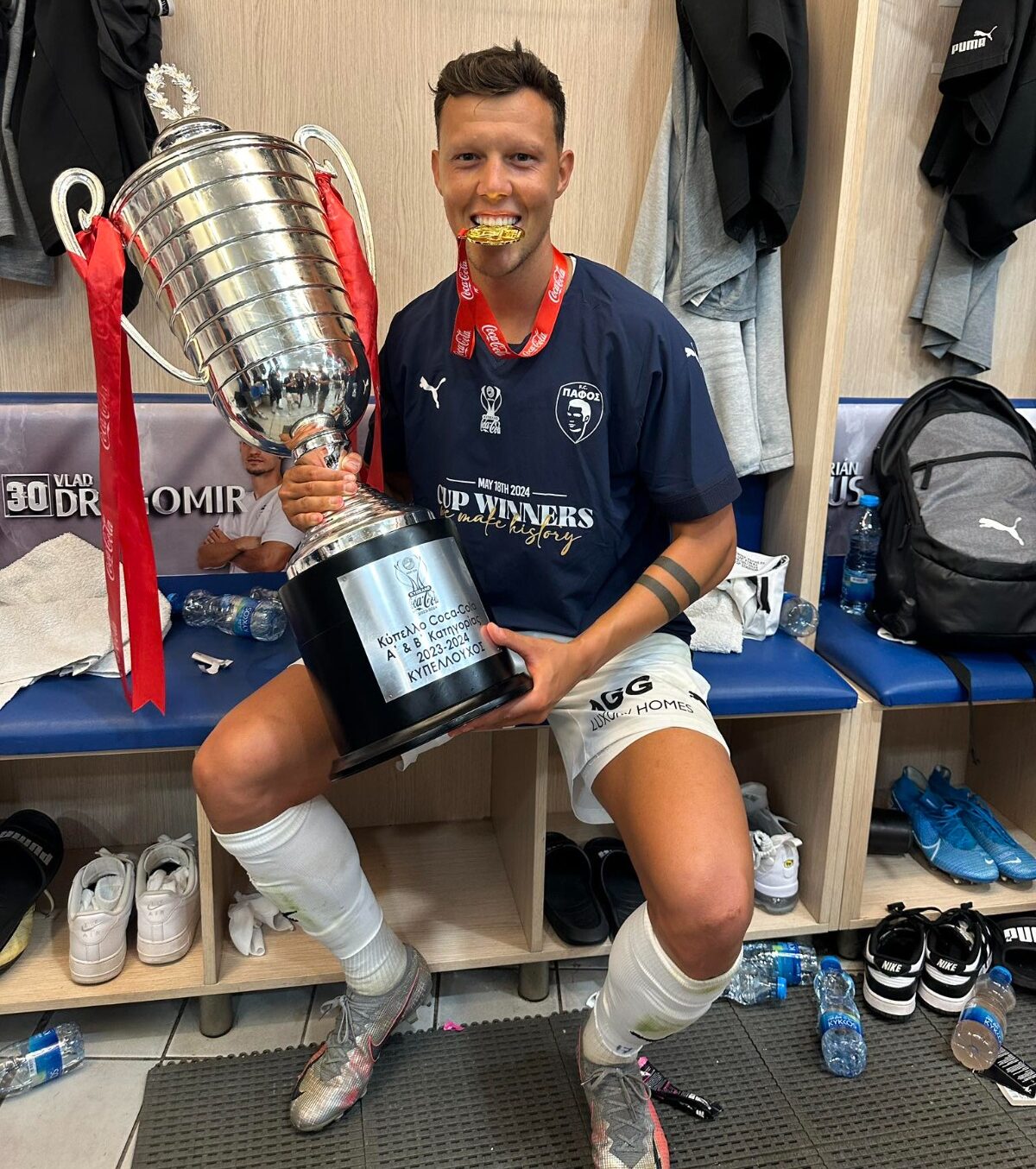 Adrian Rus a câștigat Cupa  Ciprului, cu Pafos!