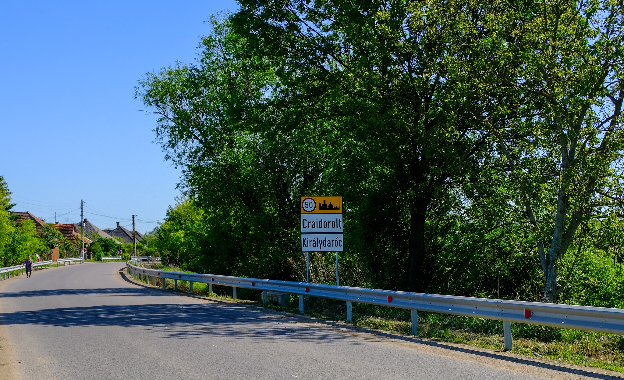 Condiții foarte bune de trafic pe drumul care leagă Moftinu Mare de Crișeni și Craidorolț