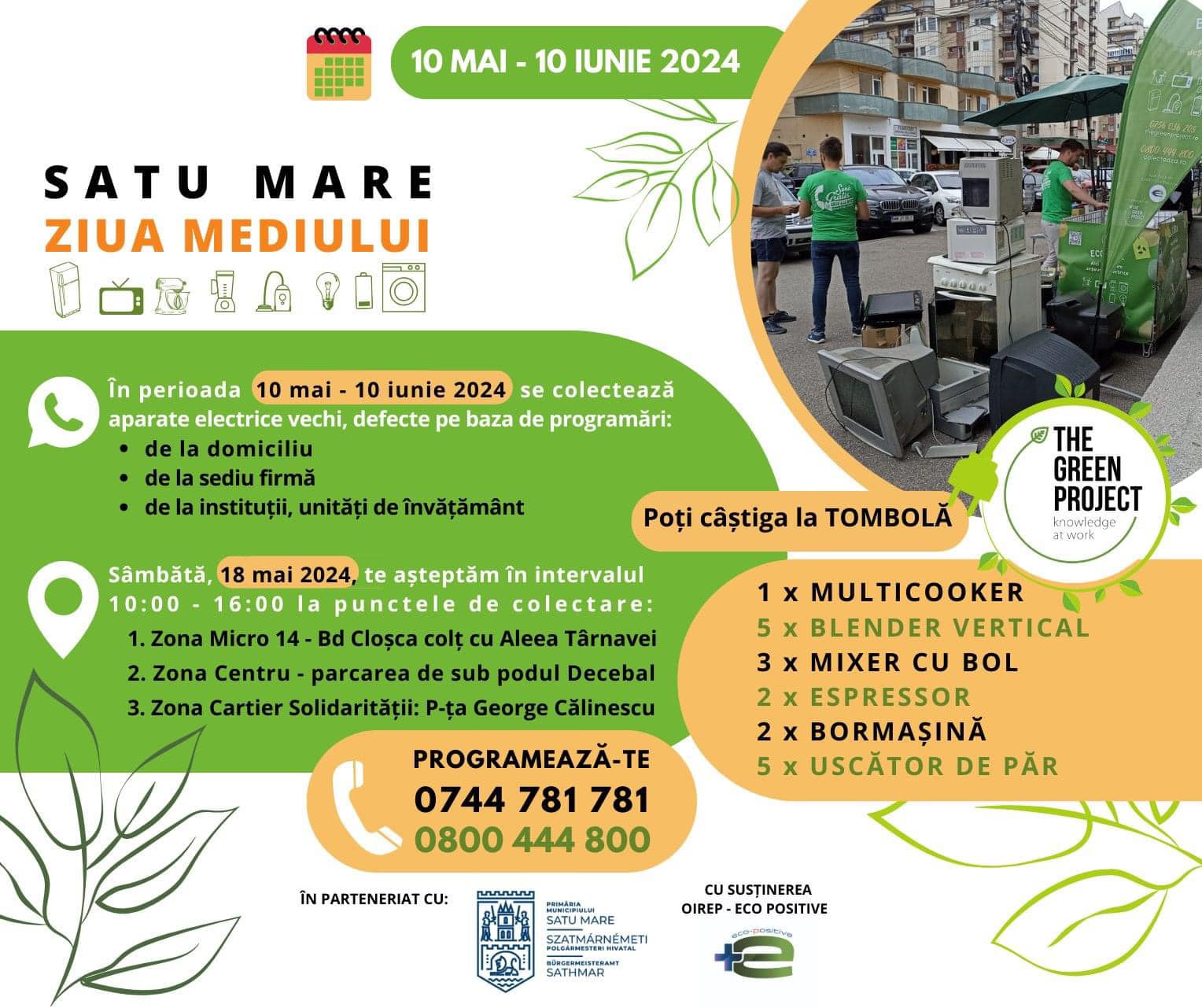 Campanie de colectare a deșeurilor de echipamente electrice și  electrocasnice