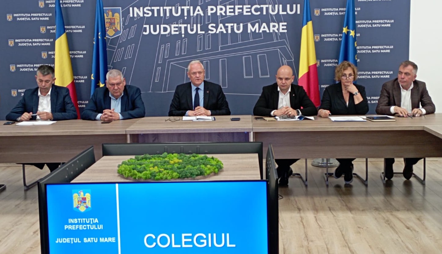 Colegiul Prefectural în ședință de lucru