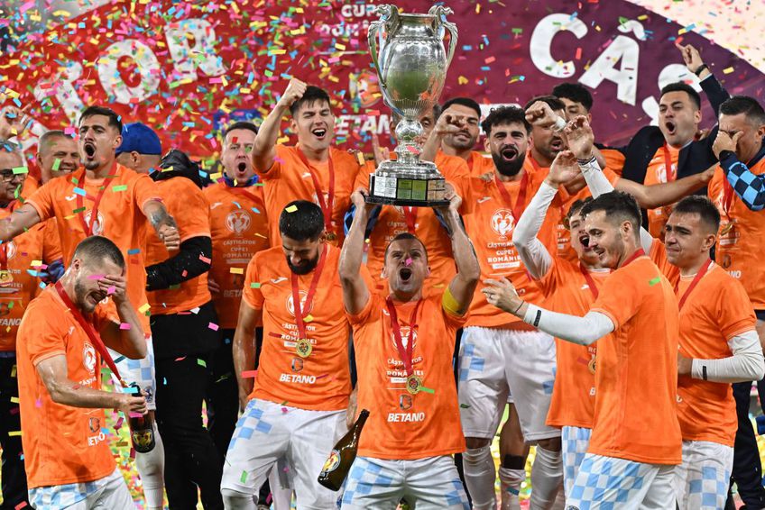 Sătmăreanul Cristi Blaga a câștigat Cupa României cu revelația Corvinul Hunedoara