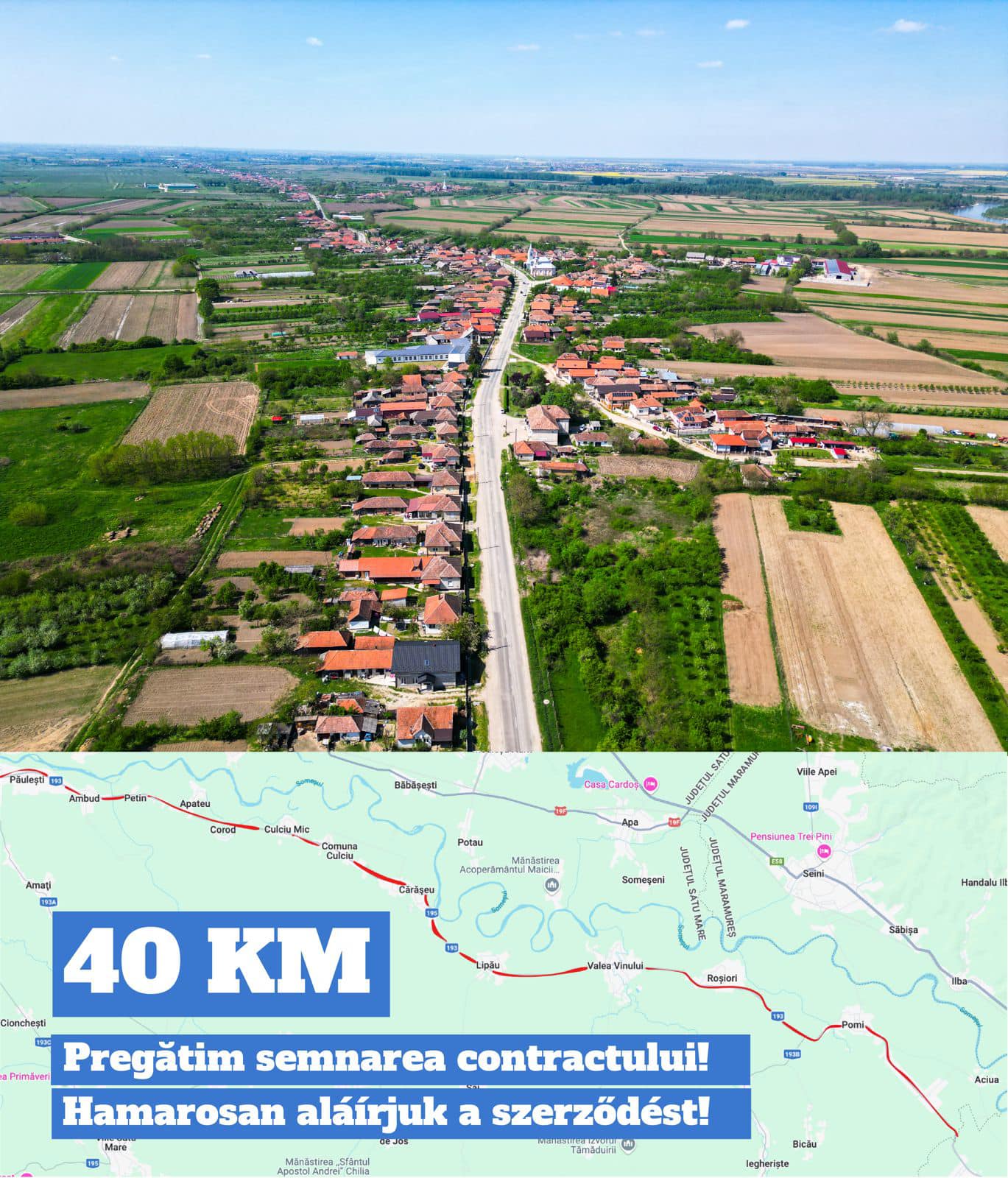 Un important drum din județ, reabilitat. Peste 40 de km