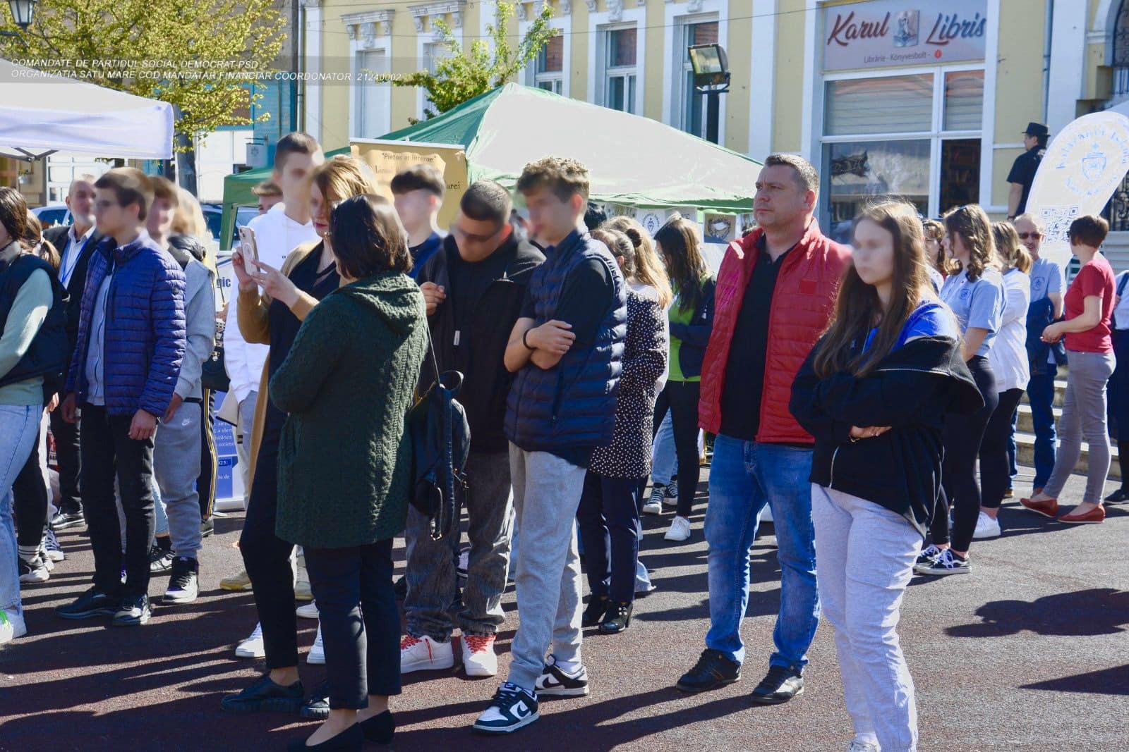 Eugen Binder, la Târgului Educației de la Carei