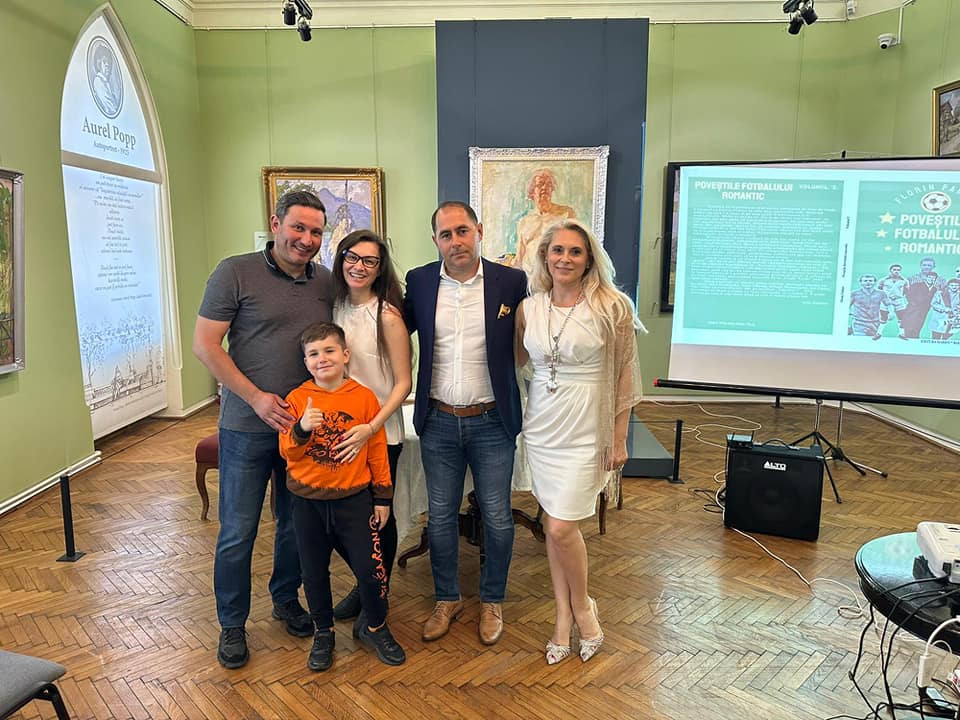 Eveniment. Florin Fabian și ”Poveștile fotbalului romantic!”