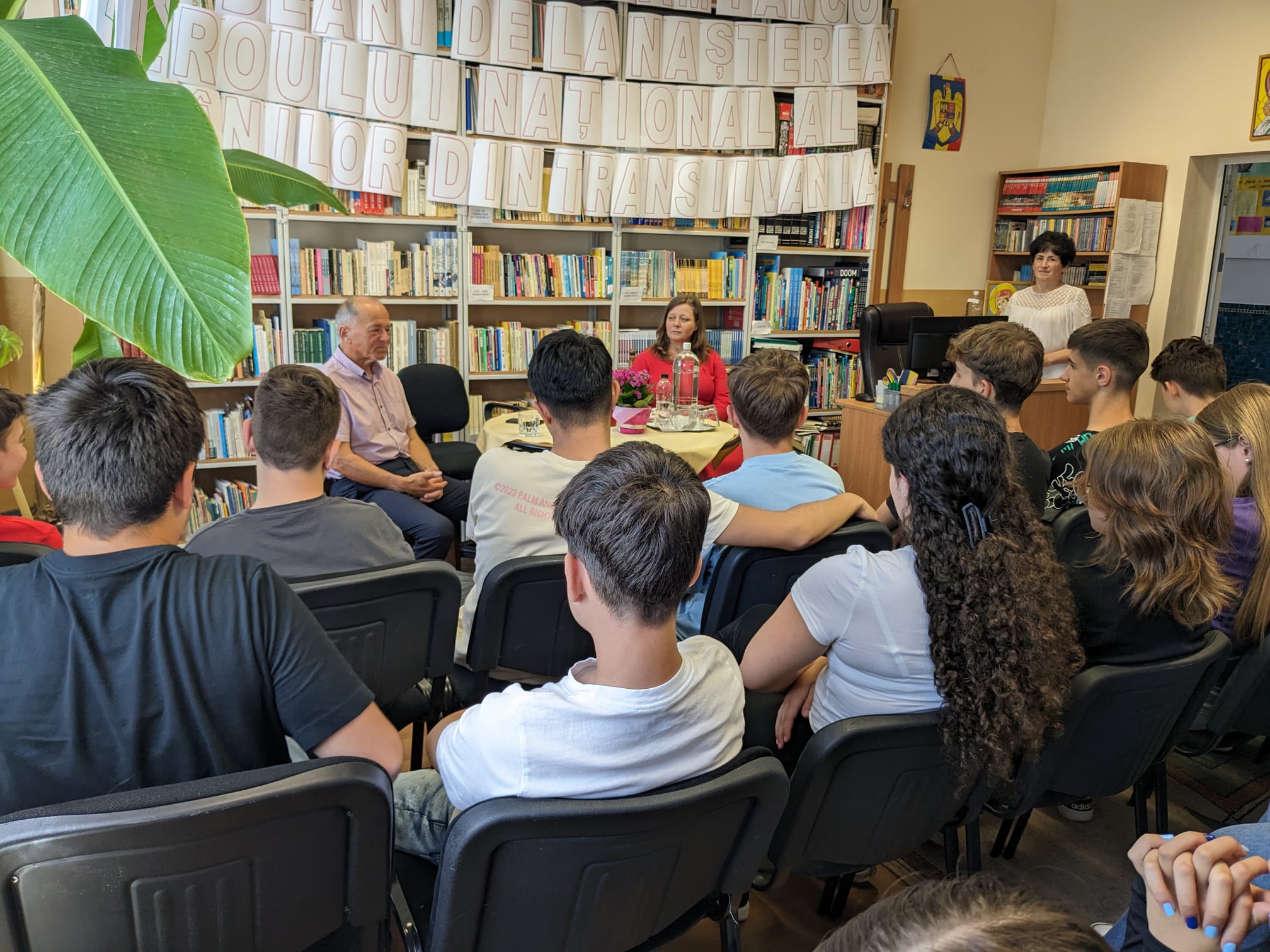 Biblioteca Școlii Gimnaziale "Avram Iancu" a fost în sărbătoare