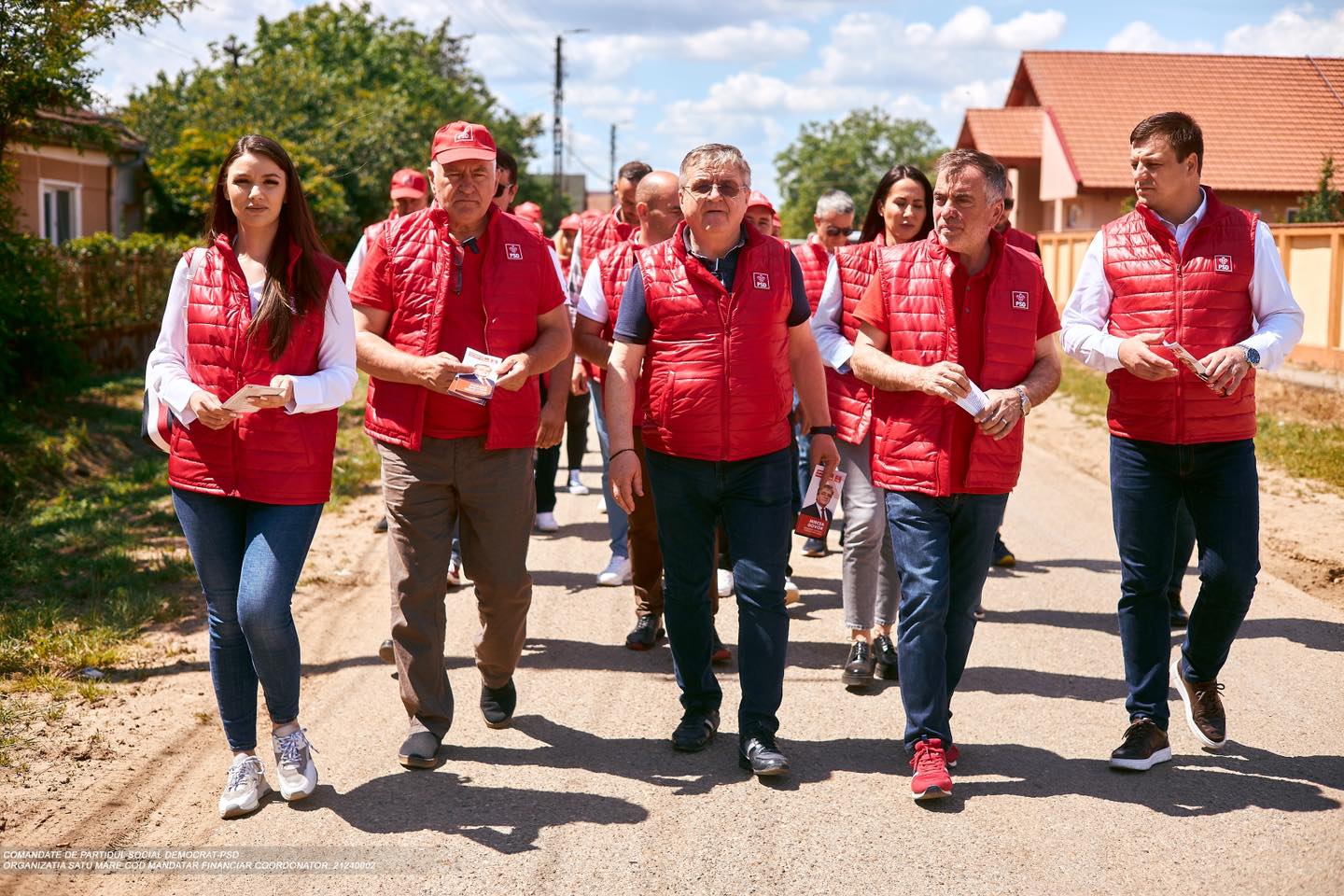 FOTOGALERIE. ALEGERI. Vasile Zah, candidatul PSD la Primăria Livada. Candidatura lansată în prezența lui Mircea Govor