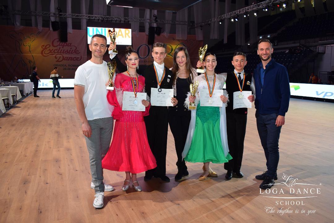 Loga Dance School a impresionat  la trei competiții importante