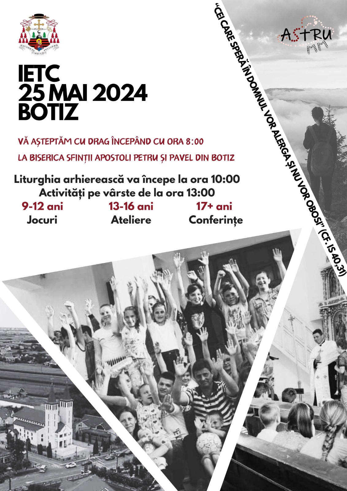 PROGRAM. Întâlnire eparhială a copiilor și tinerilor din Eparhia Greco Catolică a Maramureșului