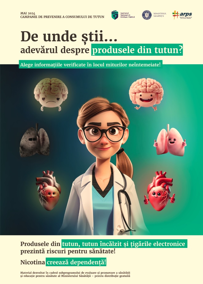 De unde știi… adevărul despre tutun? – Campania de informare antifumat