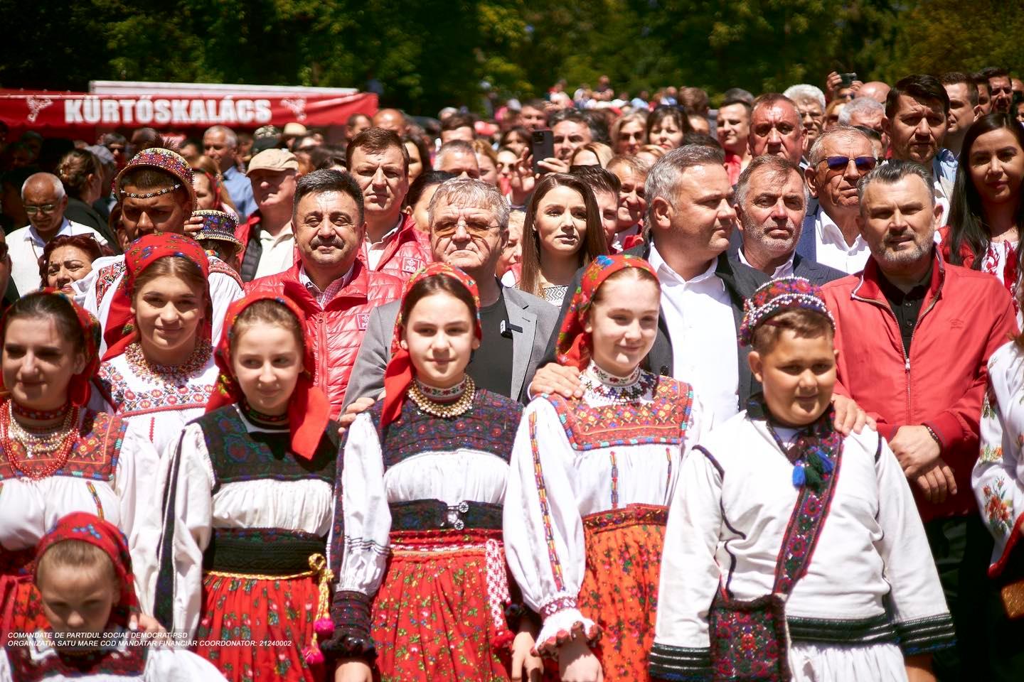 FOTO. Social democrații sătmăreni, prezenți în număr mare la Sâmbra Oilor