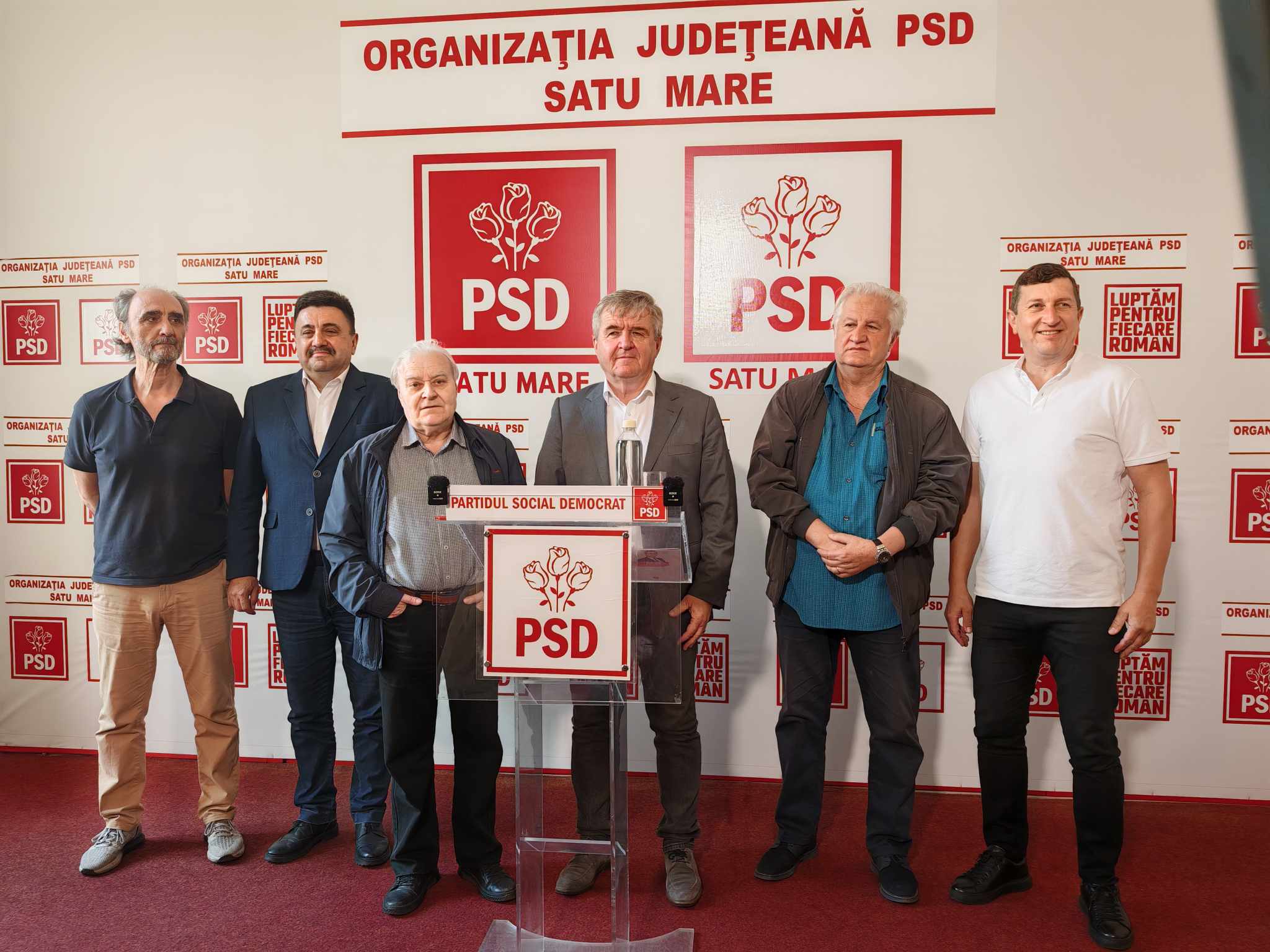 VIDEO. Candidații PSD, MIRCEA GOVOR și RADU ROCA, susținuți de oamenii de cultură sătmăreni: ”Vom așeza cultura la loc de cinste la Satu Mare”