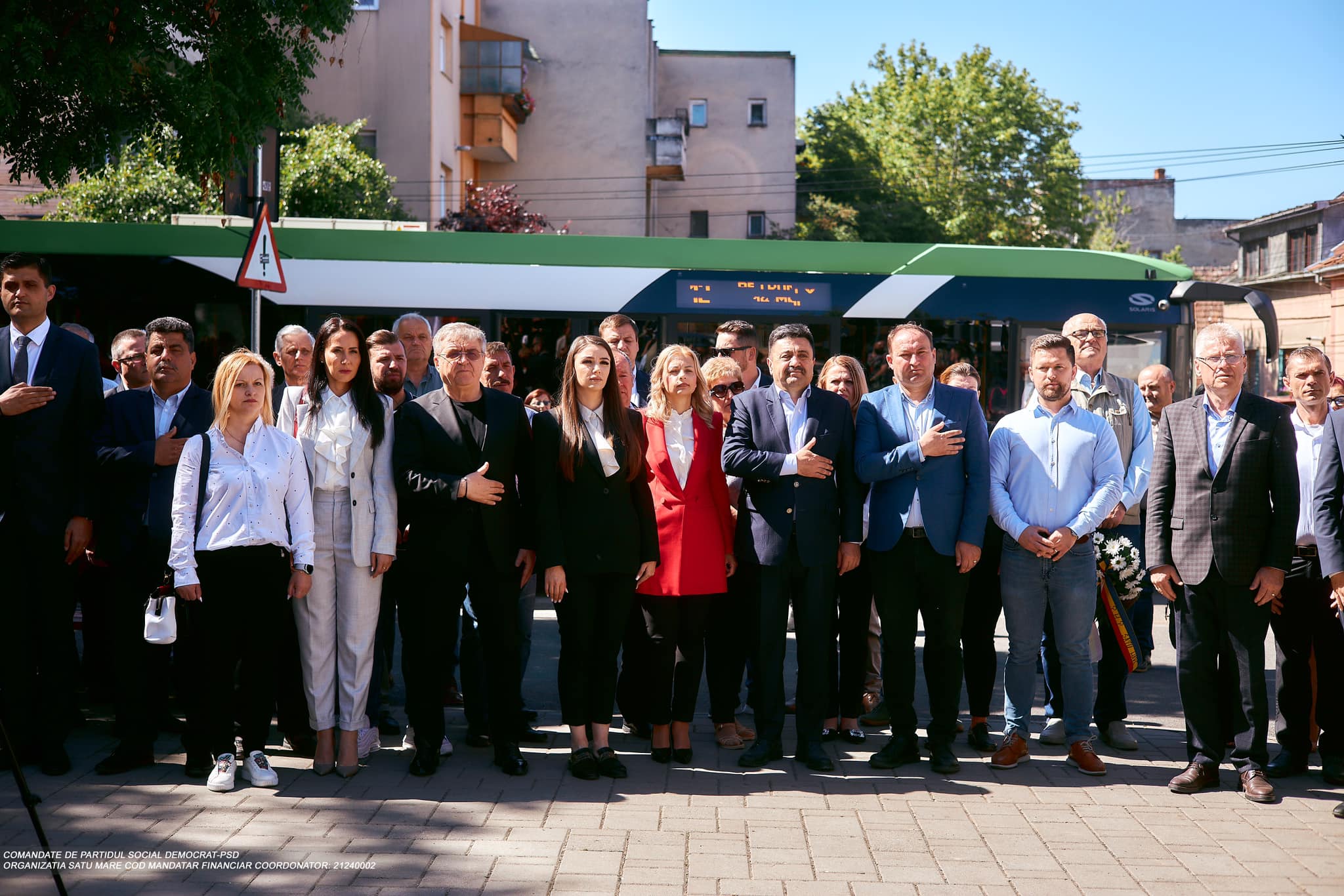 Mircea Govor a comemorat, alături de Radu Roca și de colegii săi din PSD, victimele inundațiilor din 1970