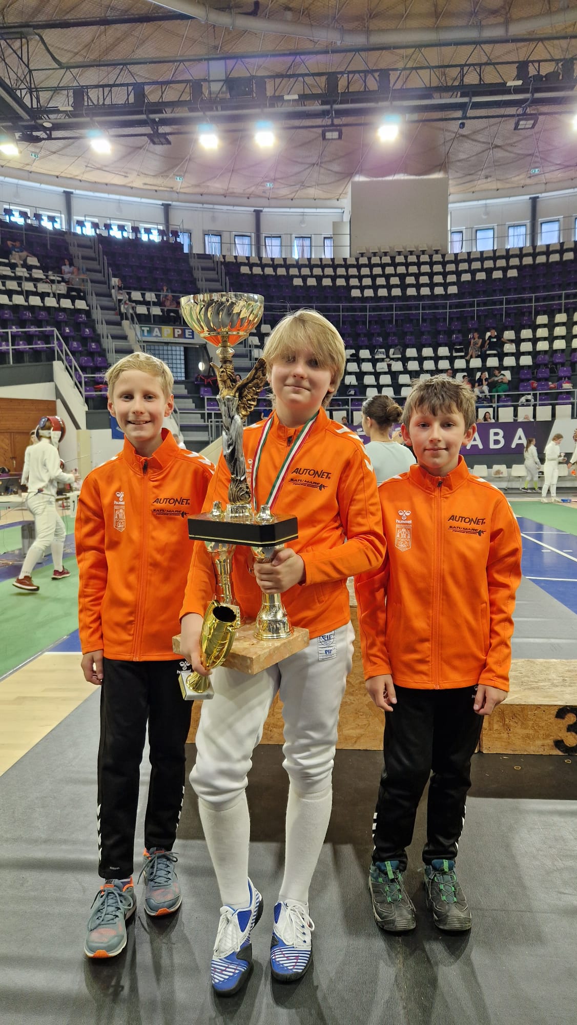 Spadasinii sătmăreni pe podium la Bekescsaba!