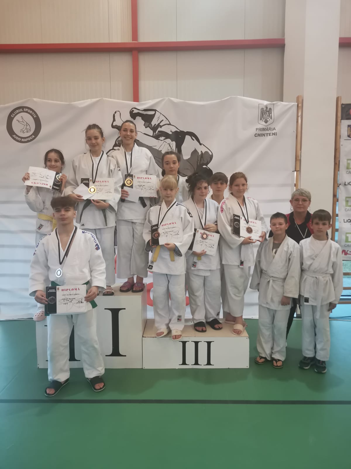 Elevii antrenorului Terely Mihály, pe podium la Cupa Napoca