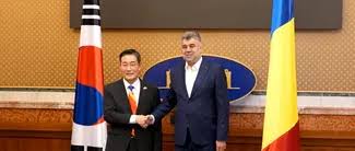 Premierul Marcel Ciolacu: Salut dinamica dialogului  politic la nivel înalt dintre  România și Republica Coreea