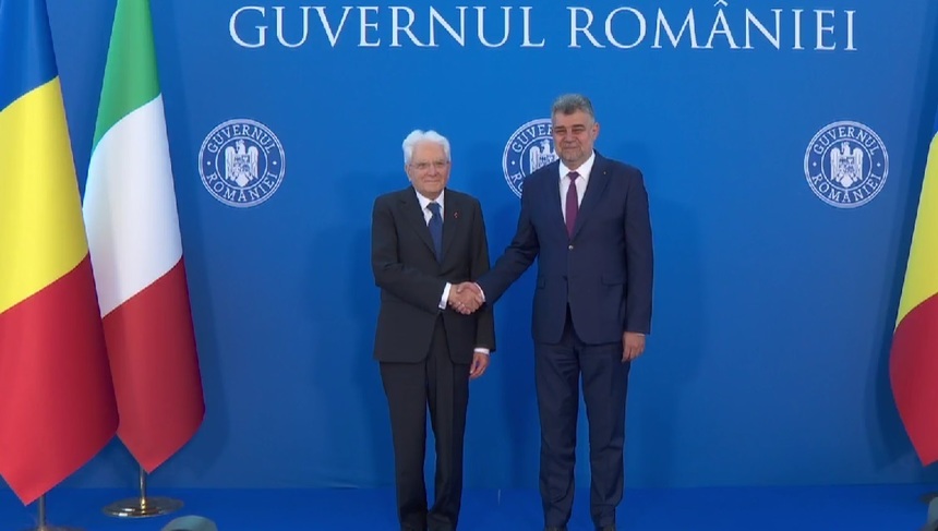 Premierul Marcel Ciolacu: Cooperarea economică, valorile comune și conexiunile între cetățenii noștri fac și mai puternice relațiile româno-italiene