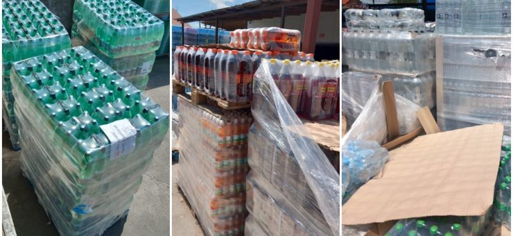 OPC taie în carne vie. Amenzi usturătoare și 10.000 de litri apă și băuturi răcoritoare, confiscate