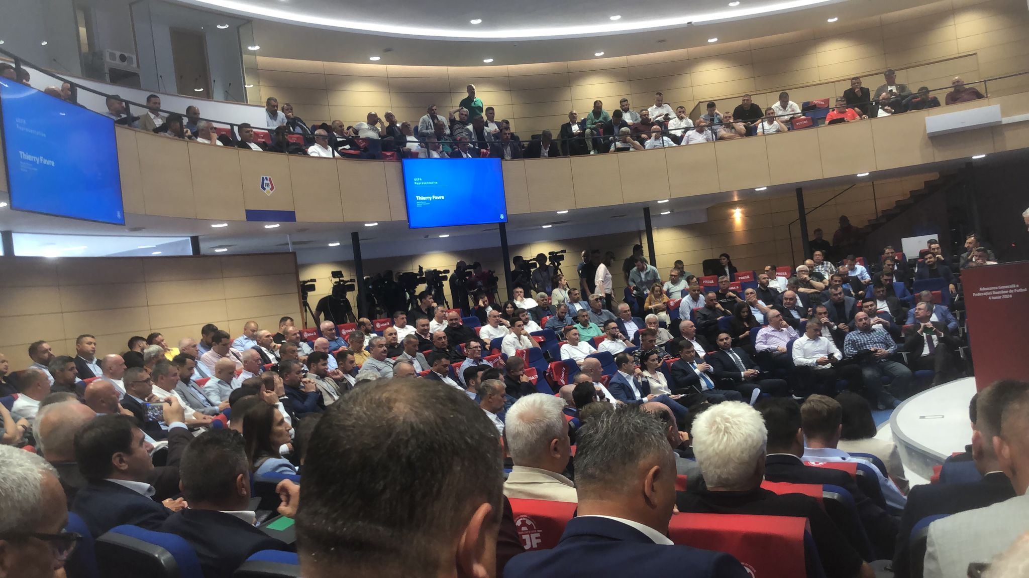 Adunarea Generală a FRF a avut loc marți, 4 iunie, la Casa Fotbalului