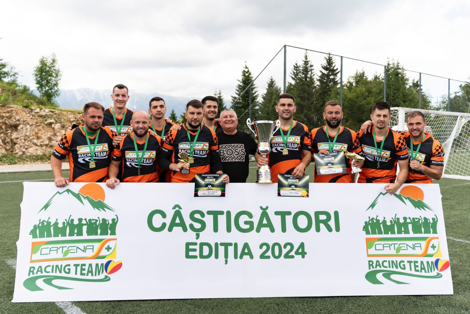 Echipa Satu Mare a câștigat Campionatul de Fotbal Catena Racing Team