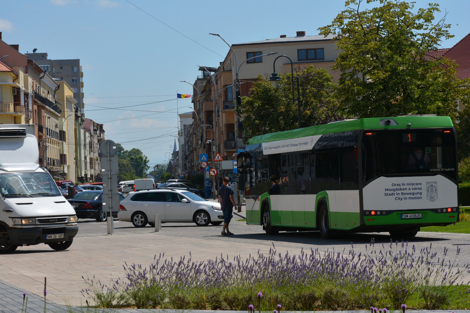 Autobuz blocat de “avarii”