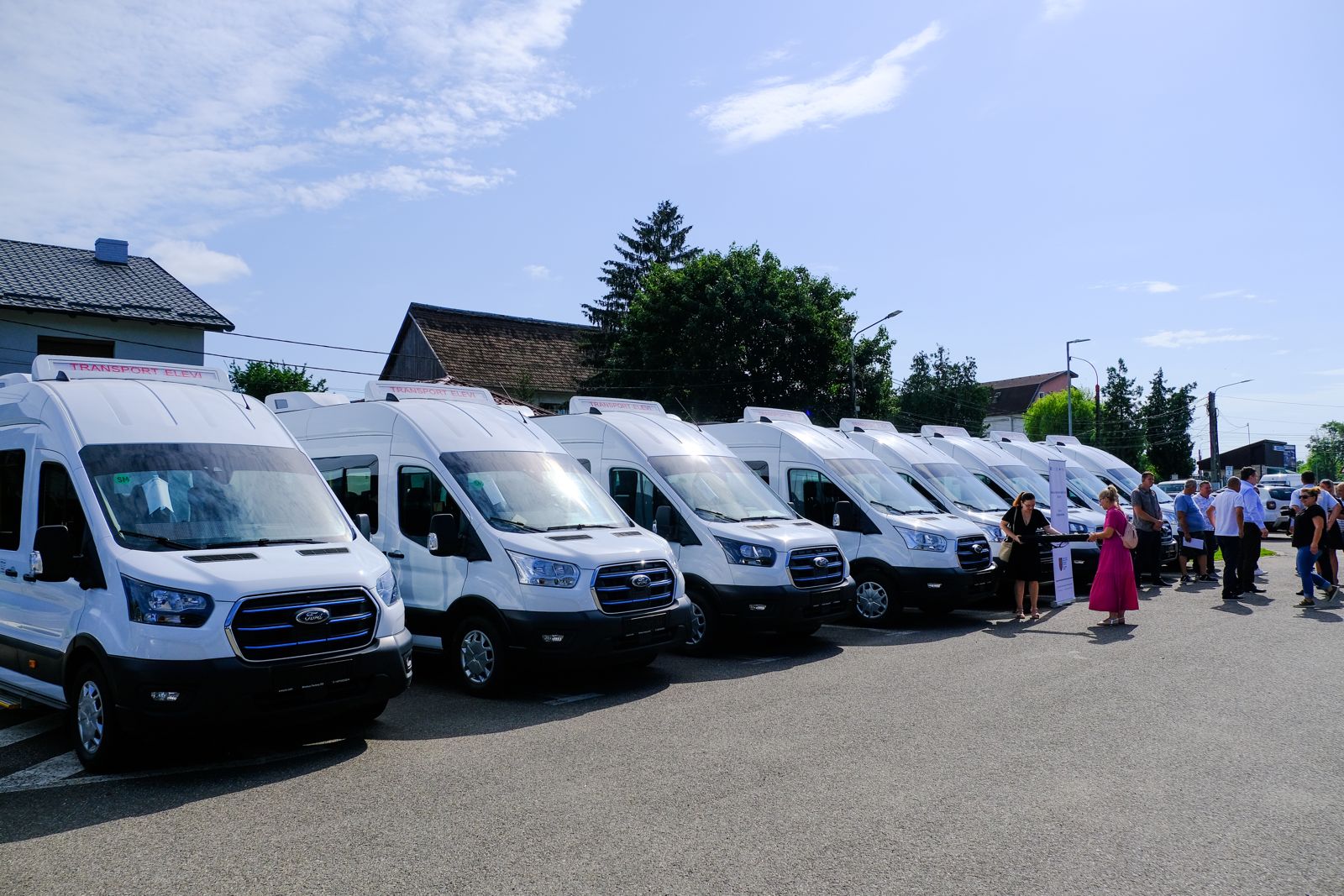 FOTO. Autobuze electrice pentru elevii sătmăreni. În total vor fi 40