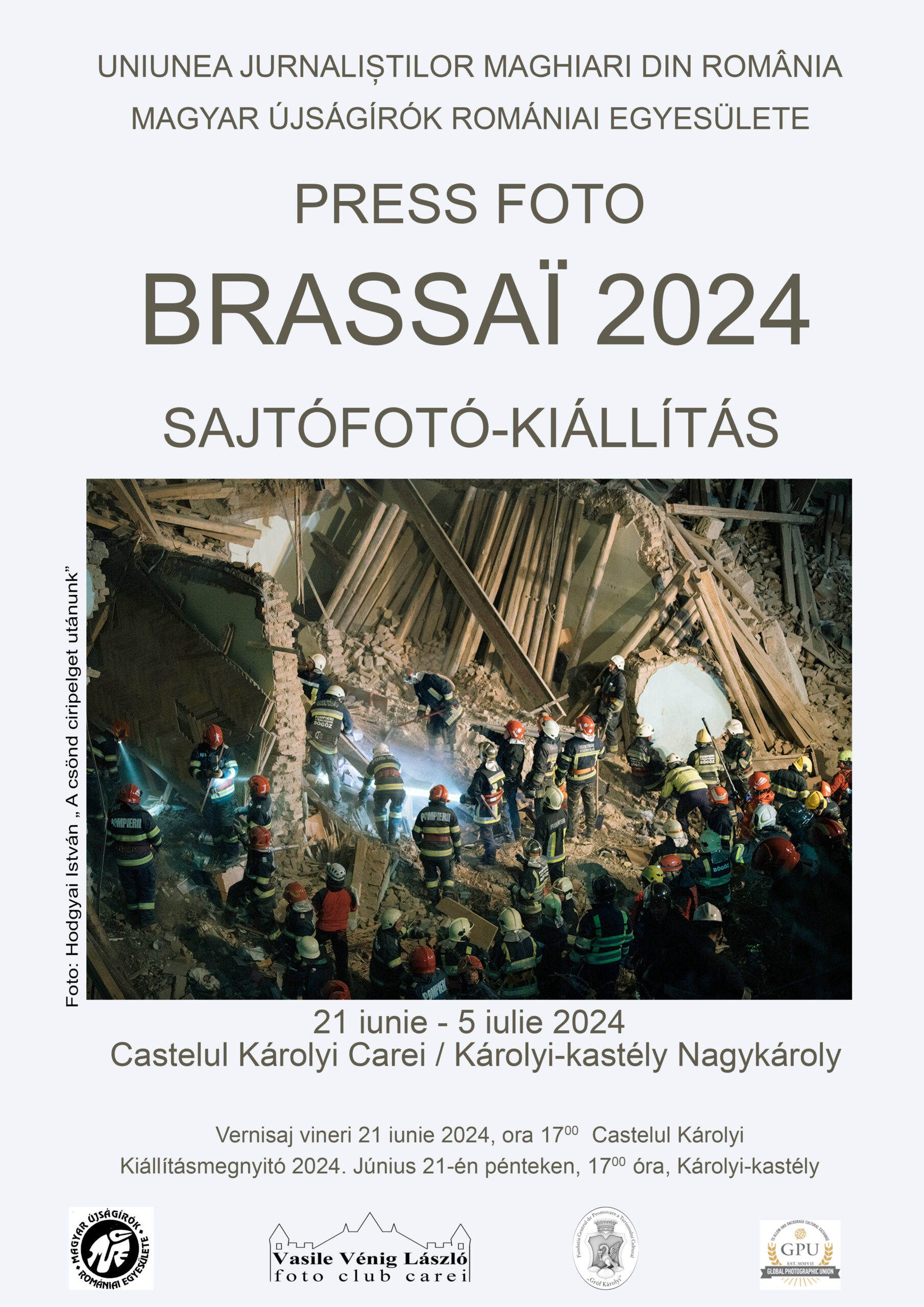 Expoziție de fotografii ,,Brassai Press Photo” la Castelul Károlyi