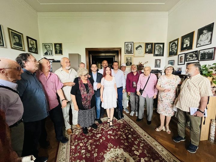 Delegație sătmăreană la alegerea noului președinte al Uniunii Scriitorilor din România (USR)