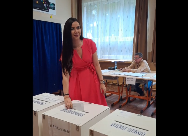 CRISTINA TĂMĂȘAN ILIEȘ: ”Am votat pentru președintele Consiliului Județean și pentru primarul municipiului Satu Mare care sunt sigură că își vor respecta promisiunile”
