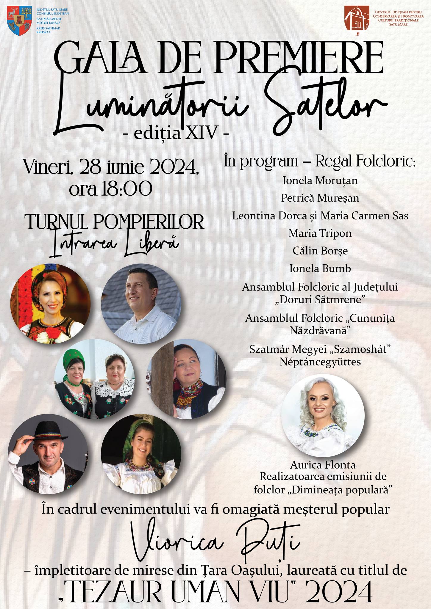EVENIMENT. Gala de Premiere „Luminătorii Satelor” – ediția a XIV -a