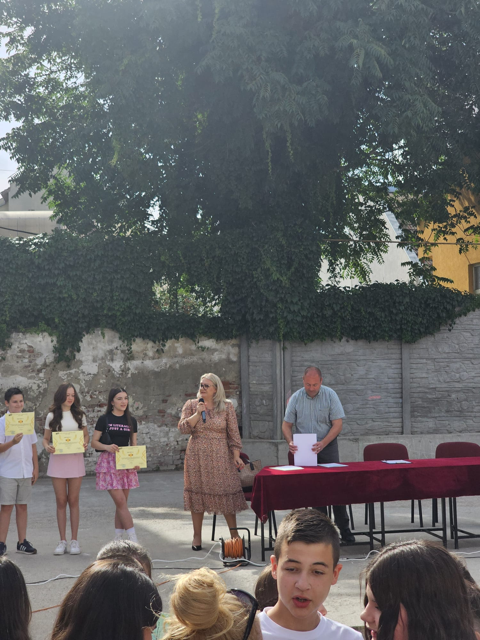Festivitatea de final de an pentru copii  de la Școala Gimnazială „Grigore Moisil” din Satu Mare