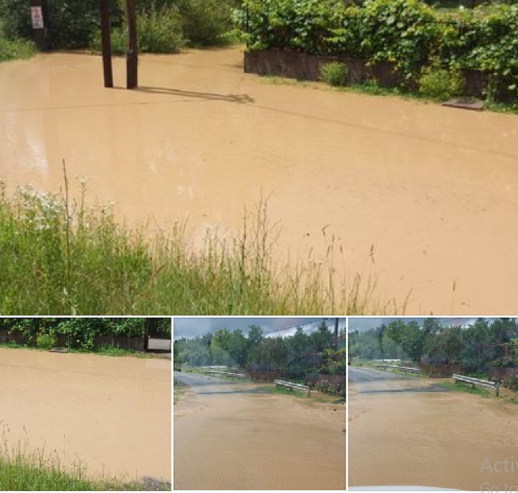 Inundații în județul Satu Mare