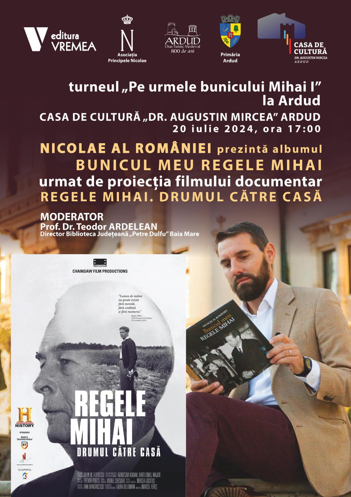 MOMENT ISTORIC Ardudul devine, pentru o zi, capitala regalității