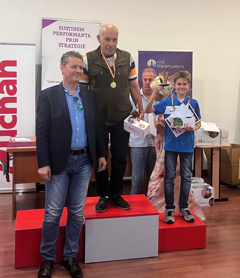 Kovács Balázs de la CSM Olimpia, pe podium la Baia Mare
