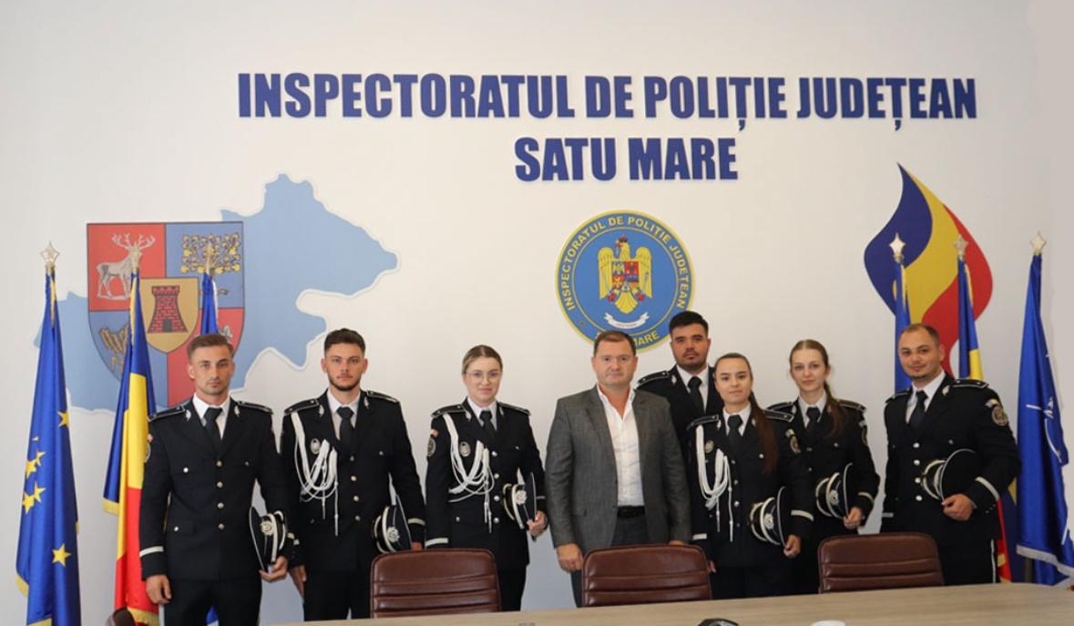 Forțe proaspete la Inspectoratul de Poliție Județean Satu Mare