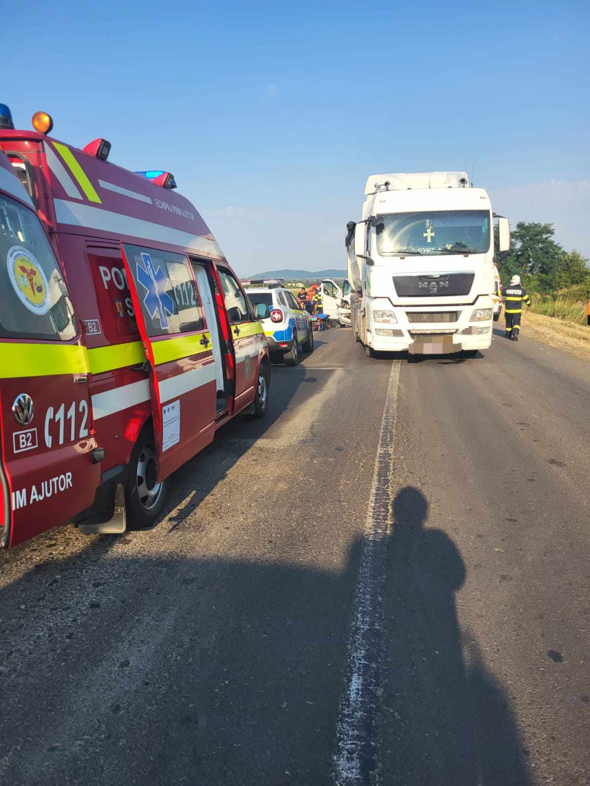 ACCIDENT GRAV ÎN ȚARA OAȘULUI. Zece persoane implicate. PLANUL ROȘU, activat